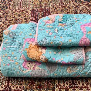 Mermaid Coverlet Set (Full/Queen)